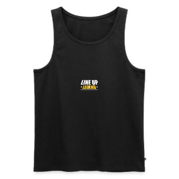 Flooring installation Flooring installers Contractors - Men's Premium Organic Tank Top - black - Front - AI Model Male 178 light (178cm)