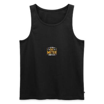 Paranormal Investigator Ghostbusters - Men's Premium Organic Tank Top - black - Front - AI Model Male 178 light (178cm)