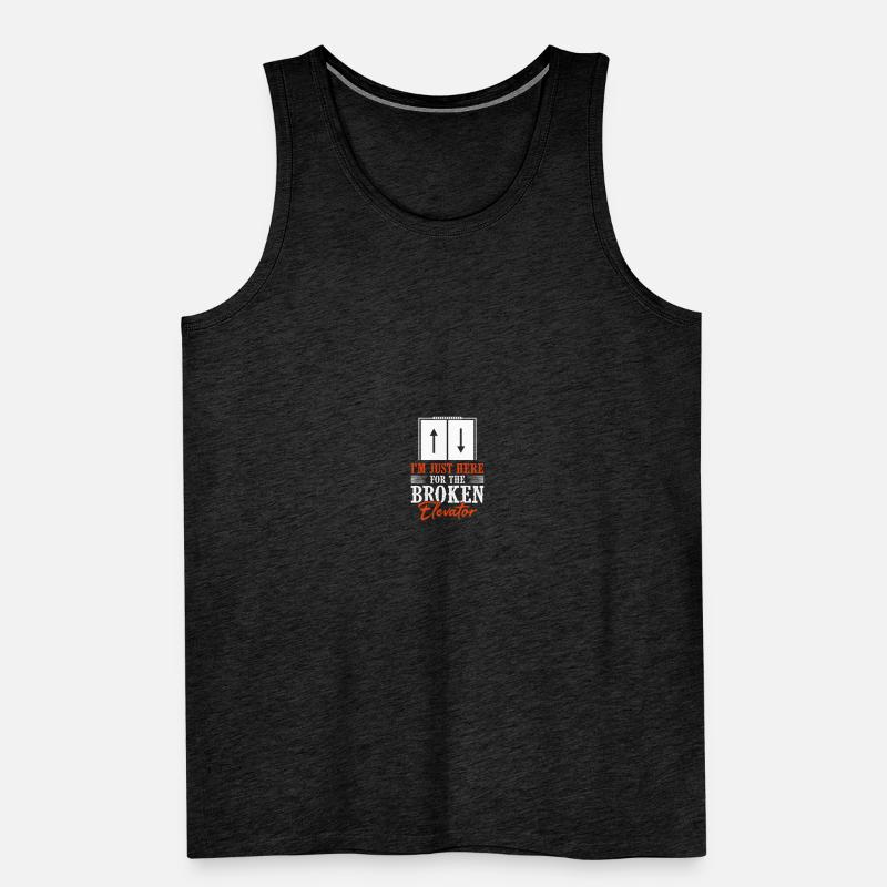Elevator Technician Elevator Mechanic Men's Premium Organic Tank Top