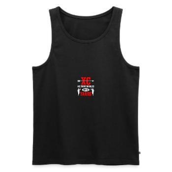 Ski de fond Coureurs Ski de fond - Débardeur bio Premium Homme - noir - Devant - Michal (187cm)