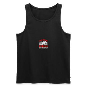 Ski de fond Coureurs Ski de fond - Débardeur bio Premium Homme - noir - Devant - Michal (187cm)