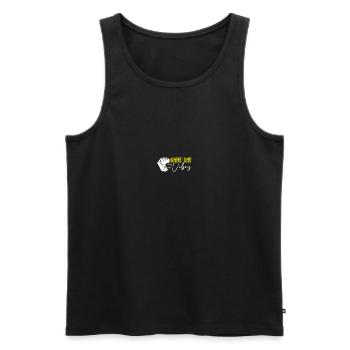 Baseball Softball Mama - Männer Premium Bio Tank Top - Schwarz - Vorne - AI Model Male 178 light (178cm)