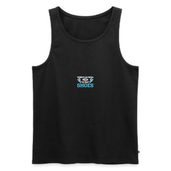 Shoe Collector Sneaker Collector Sneakerhead - Men's Premium Organic Tank Top - black - Front - Michal (187cm)