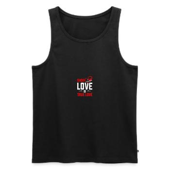 Shoe Collector Sneaker Collector Sneakerhead - Men's Premium Organic Tank Top - black - Front - Michal (187cm)