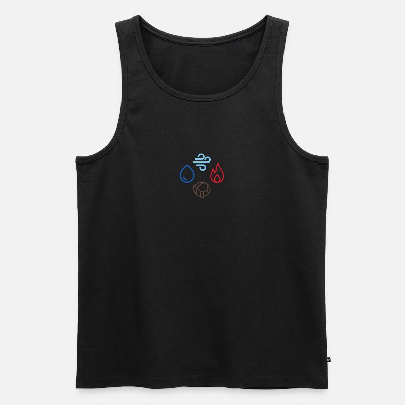 Element 2 - Männer Premium Bio Tank Top - undefined