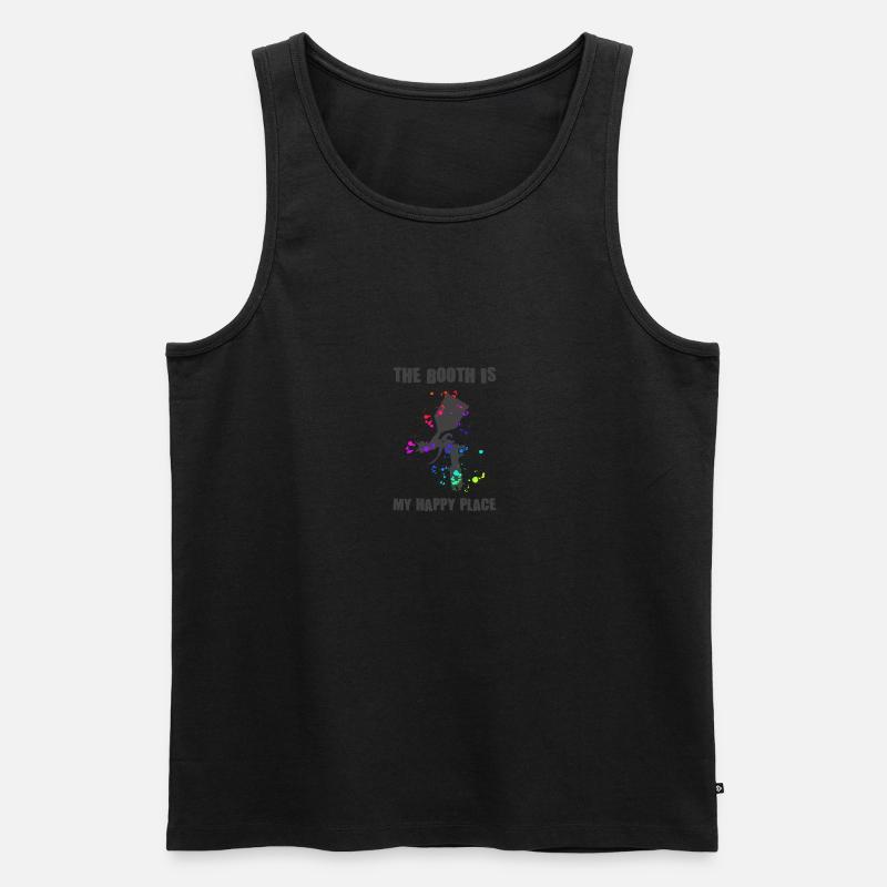 Auto Tuner Lackierer Painter Geschenk - Männer Premium Bio Tank Top - Schwarz