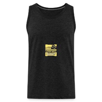 Mädchenname Bailey - Männer Premium Bio Tank Top - Anthrazit - Vorne - Alexander (188cm)