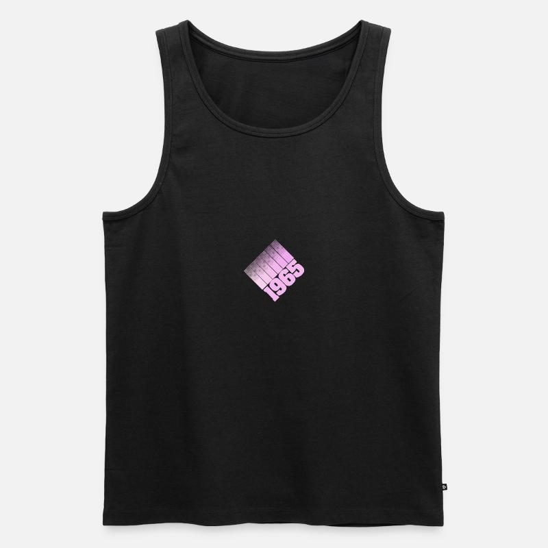 Eltern 1965 - Männer Premium Bio Tank Top - Schwarz