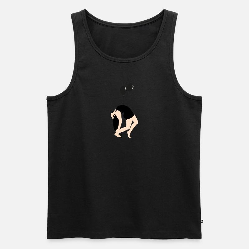 Luftballon - Männer Premium Bio Tank Top - undefined