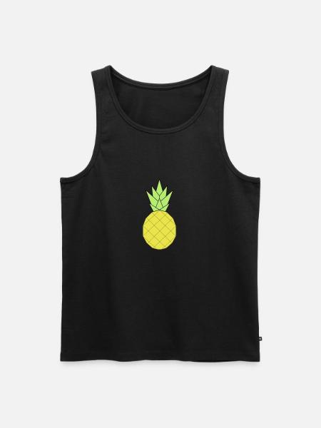 Pineapple - Men's Premium Organic Tank Top - 