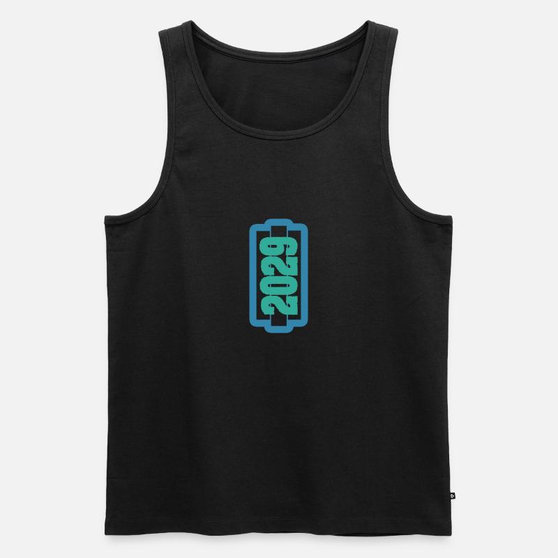 2029 - Männer Premium Bio Tank Top - Schwarz