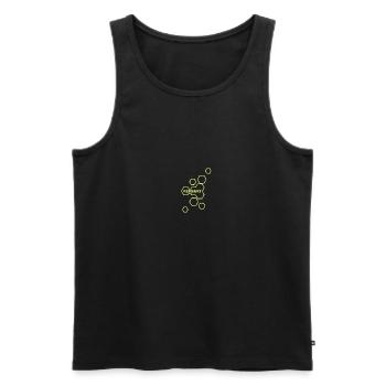 Name Herbert - Männer Premium Bio Tank Top - Schwarz - Vorne - AI Model Male 178 light (178cm)