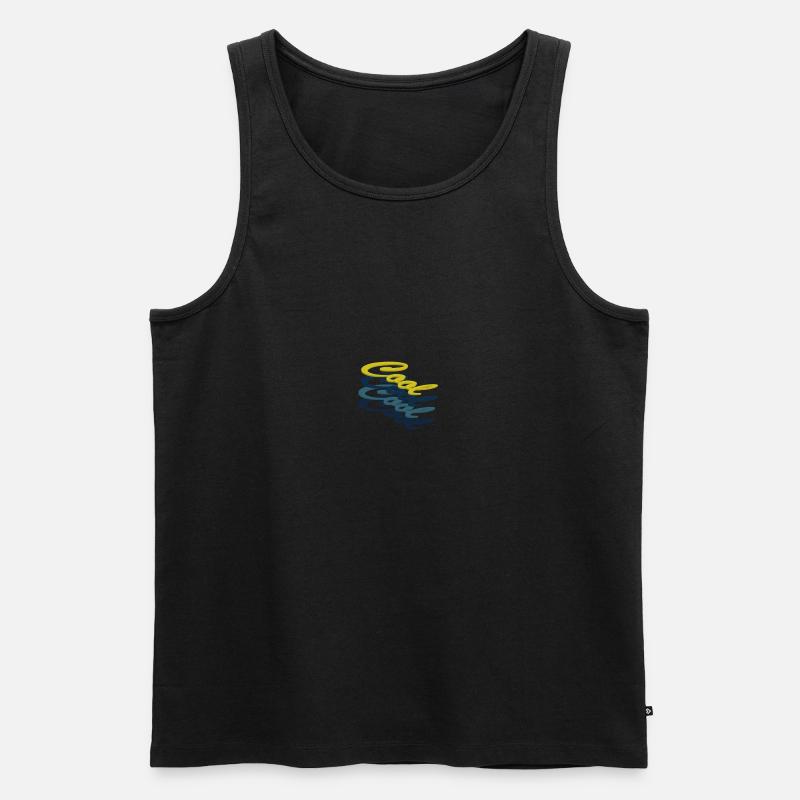 Brooklyn 99 Cool - Männer Premium Bio Tank Top - Schwarz