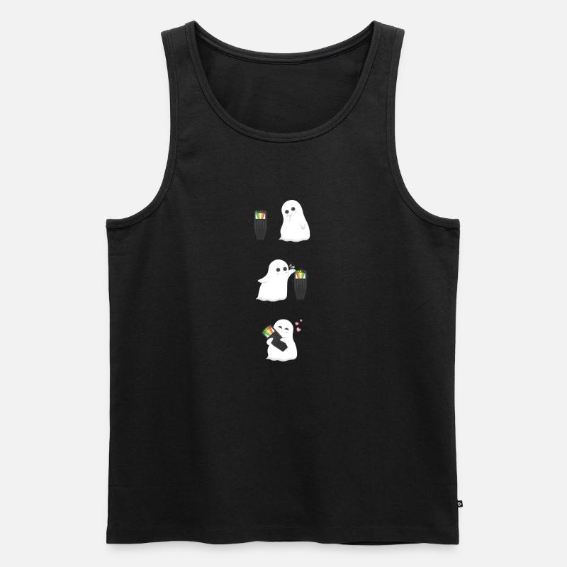 Geist K II Meter - Männer Premium Bio Tank Top - Schwarz