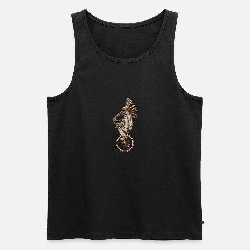 Mono - Farbvariation - Männer Premium Bio Tank Top - undefined