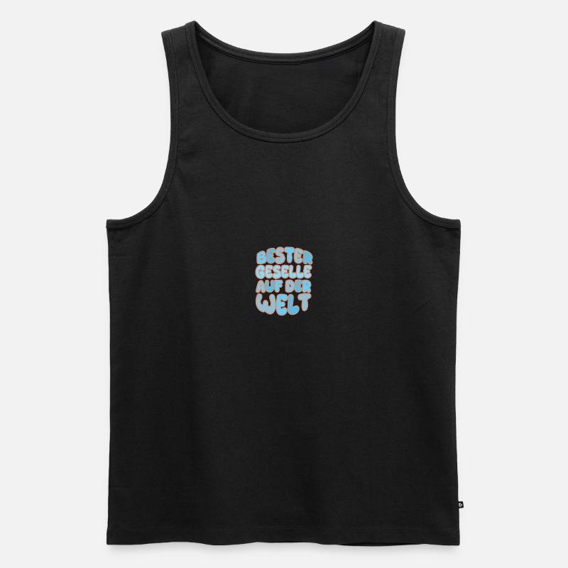 Berufung Geselle - Männer Premium Bio Tank Top - Schwarz