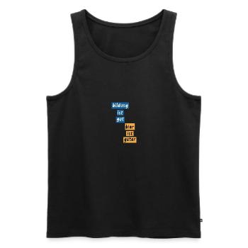 Informatiker Programmierer Admin Nerd Geschenk - Männer Premium Bio Tank Top - Schwarz - Vorne - Michal (187cm)