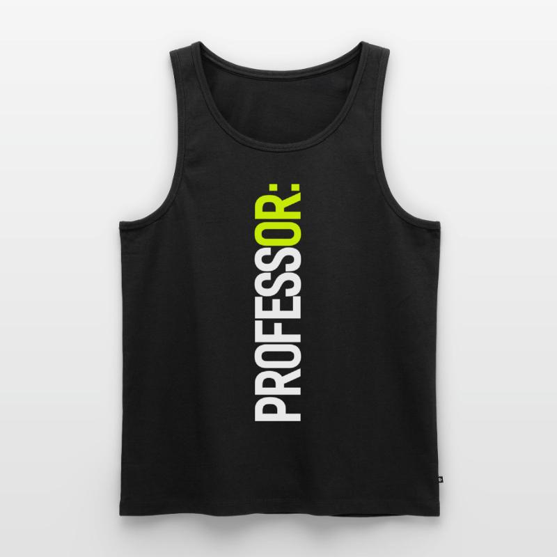 PROFESSOR: (oder ich!) Männer Premium Bio Tank Top