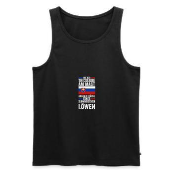 Slowaken Slowakei - Männer Premium Bio Tank Top - Schwarz - Vorne - AI Model Male 178 light (178cm)