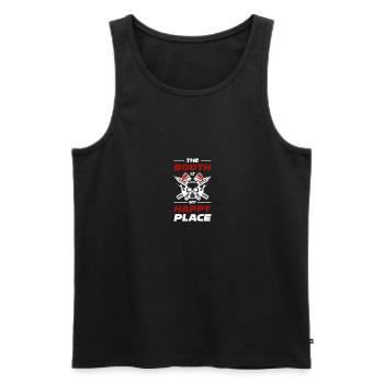 Lackierer Auto Automotive Tuning Geschenk - Männer Premium Bio Tank Top - Schwarz - Vorne - Michal (187cm)