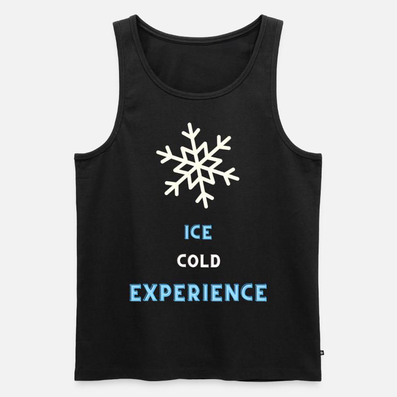 Eiskalte Winter-Edition - Männer Premium Bio Tank Top - Schwarz