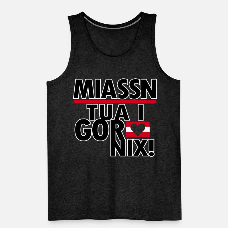 Austrian dialect Styrian Men's Premium Organic Tank Top