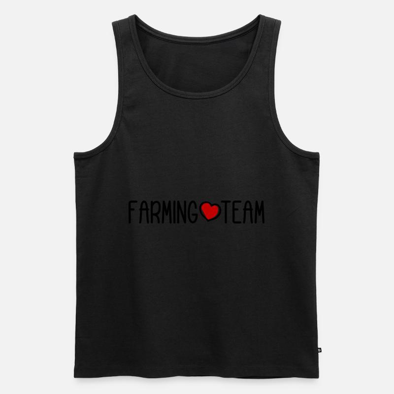Farming Team - Männer Premium Bio Tank Top - undefined