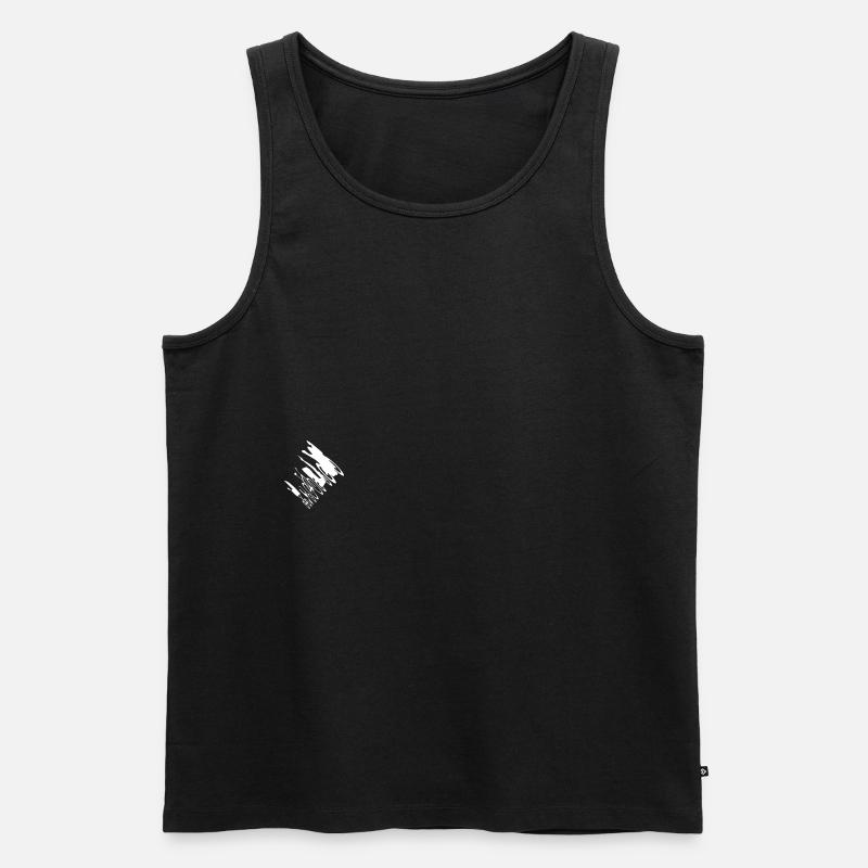Motorrad Evolution em582 - Männer Premium Bio Tank Top - Schwarz