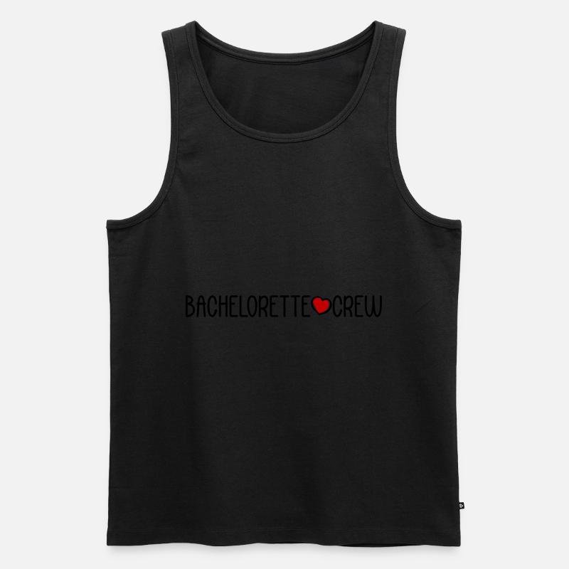 Bachelorette Crew - Männer Premium Bio Tank Top - undefined