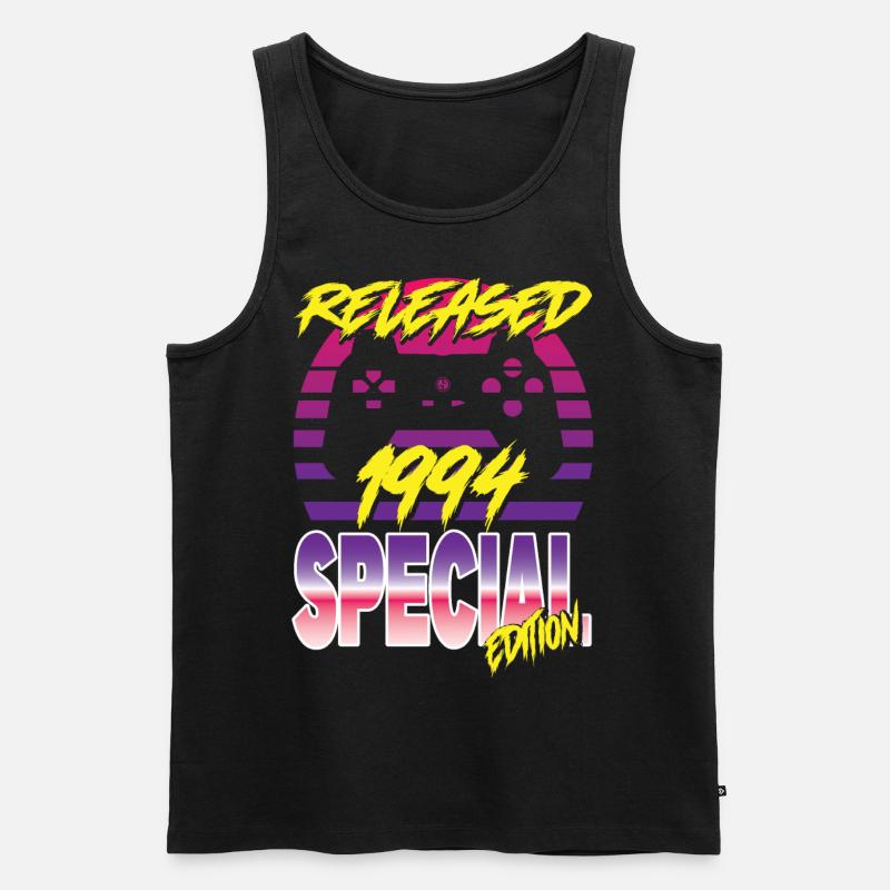 Released 1994 Special Edition - Männer Premium Bio Tank Top - Schwarz