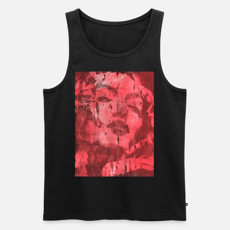 just marilyn - Männer Premium Bio Tank Top - Schwarz