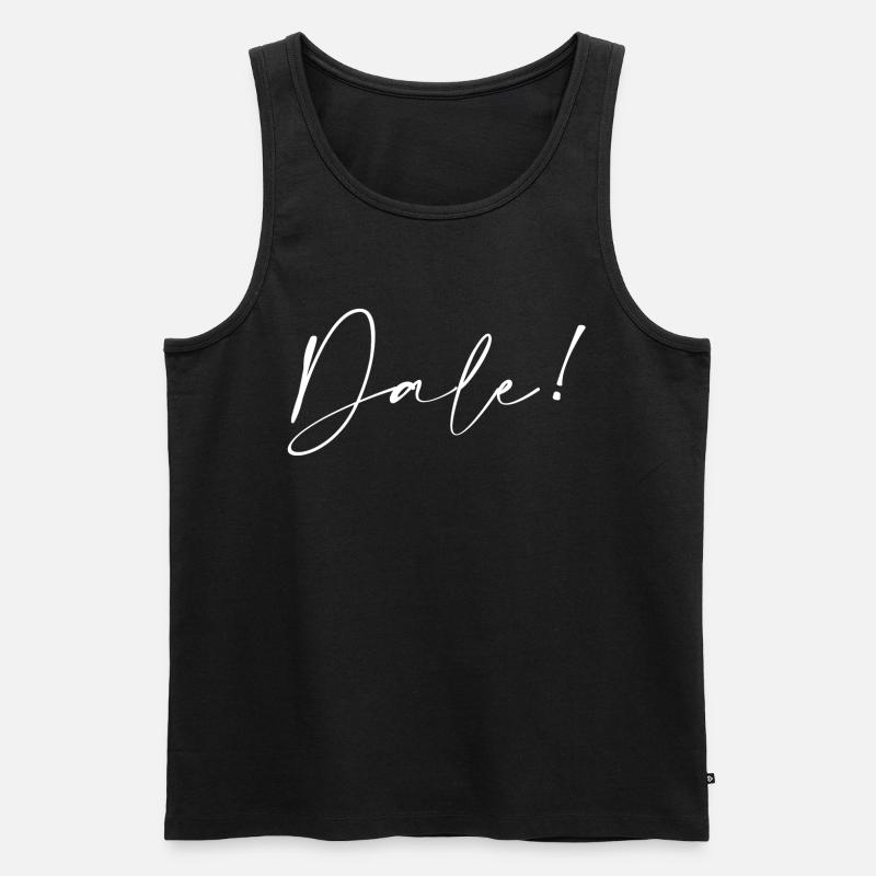 Okay - Männer Premium Bio Tank Top - Schwarz