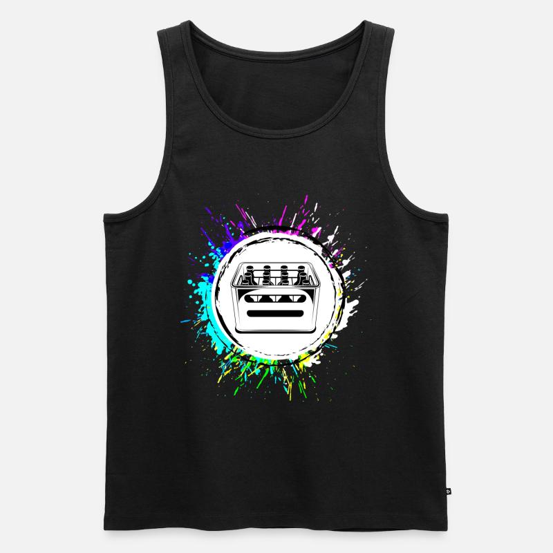 Bierkiste Kiste Bier - Männer Premium Bio Tank Top - undefined