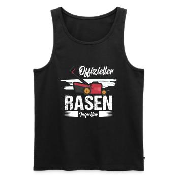 Gärtner Rentner Garten Ruhestand Sprüche T-Shirt - Männer Premium Bio Tank Top - Schwarz - Vorne - Michal (187cm)