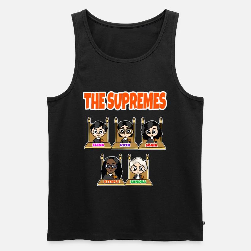 Die Richter des Obersten Gerichts - Männer Premium Bio Tank Top - Schwarz
