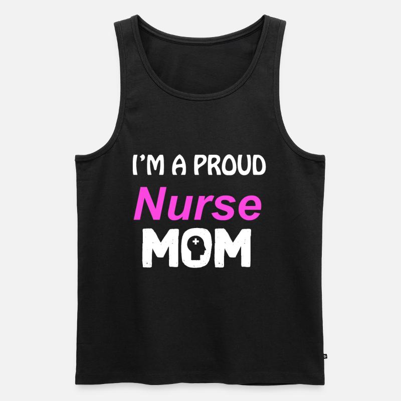 Krankenschwester Krankenpfleger - Männer Premium Bio Tank Top - Schwarz