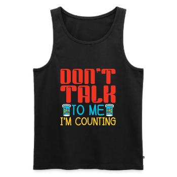 Pharmacy Technician Pharmacy Technician Gift - Men's Premium Organic Tank Top - black - Front - AI Model Male 178 light (178cm)