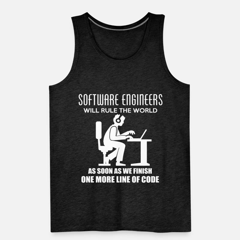 Software Engineer Men's Premium Organic Tank Top