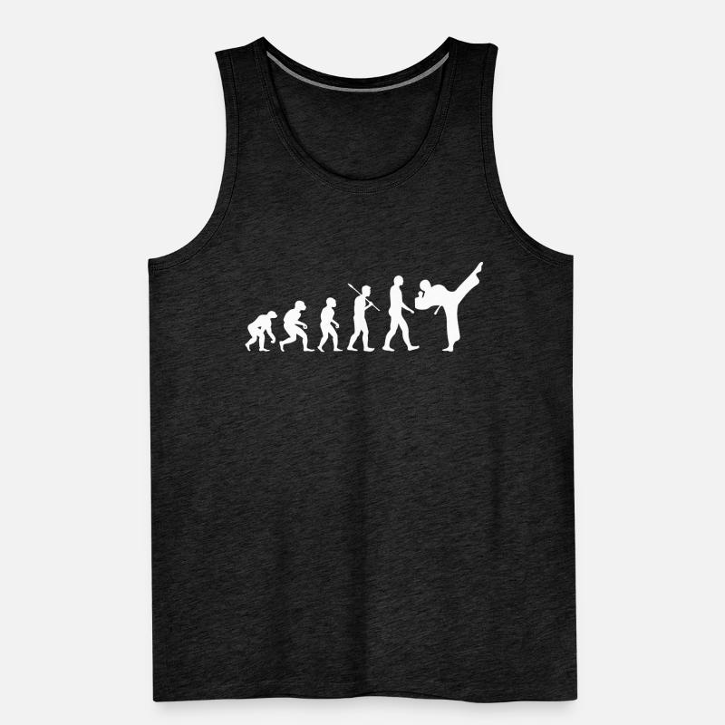 Karate Evolution Karateka Männer Premium Bio Tank Top
