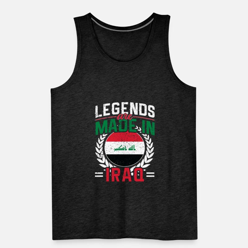 Irak Geschenkidee Männer Premium Bio Tank Top