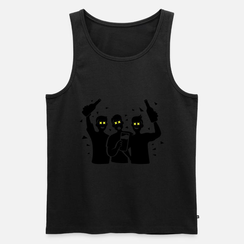 Bräutigam Junggesellenabschied Team - Männer Premium Bio Tank Top - undefined