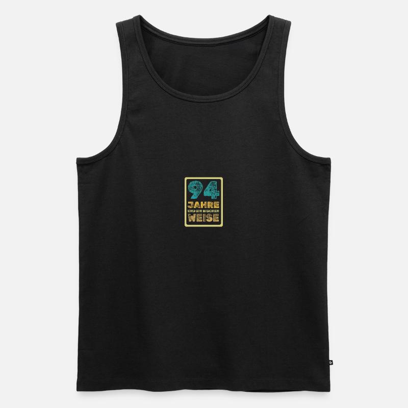 Spruch 94 - Männer Premium Bio Tank Top - Schwarz