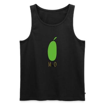 Mangue - Débardeur bio Premium Homme - noir - Devant - AI Model Male 178 light (178cm)
