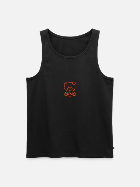 oink - Débardeur bio Premium Homme - noir