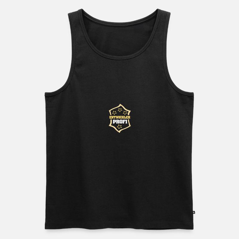Occupation Developer - Men's Premium Organic Tank Top - black