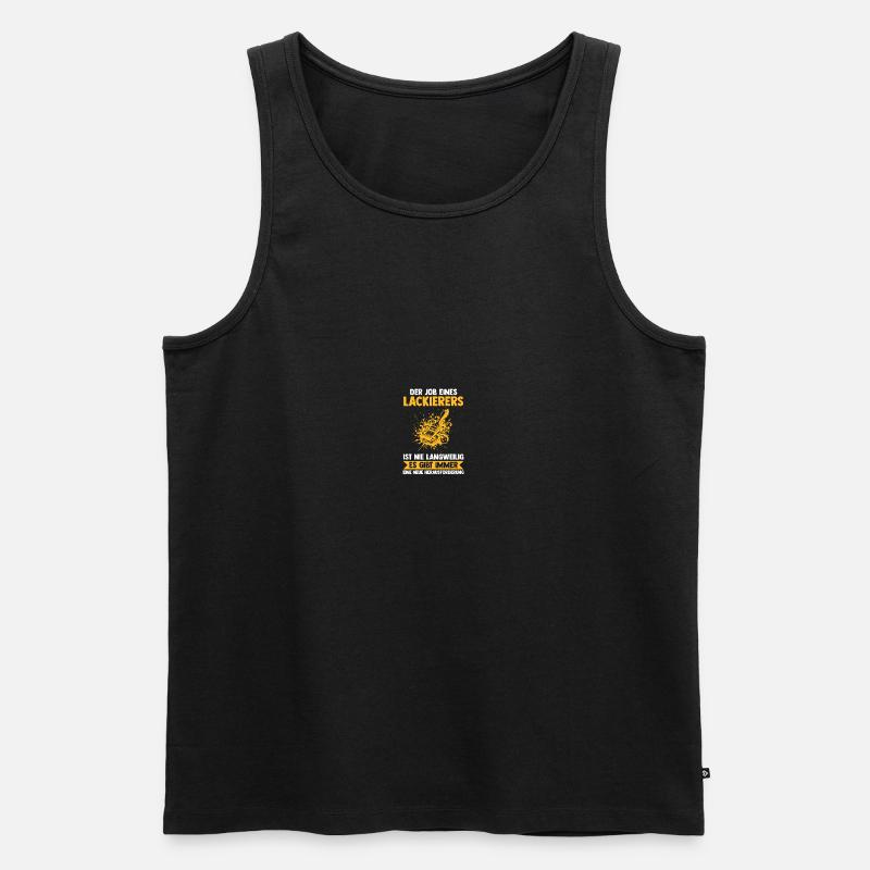 Car Painter Vehicle Painter Painter - Men's Premium Organic Tank Top - black