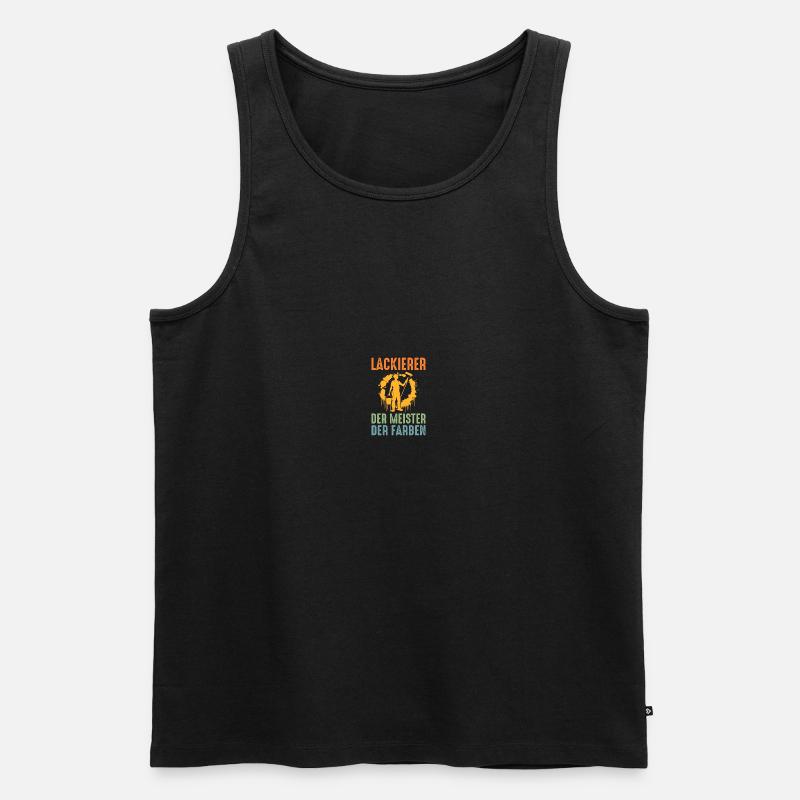 Car Painter Vehicle Painter Painter - Men's Premium Organic Tank Top - black