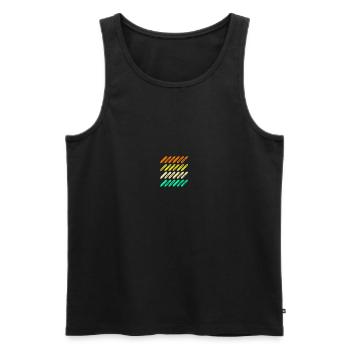 Harmonica Harmonica - Men's Premium Organic Tank Top - black - Front - AI Model Male 178 light (178cm)