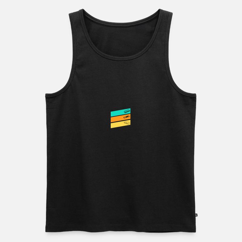 Harmonica Harmonica - Men's Premium Organic Tank Top - black