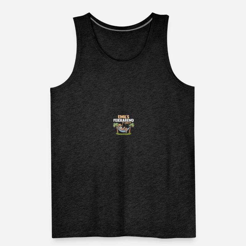 Sloth Emil Men's Premium Organic Tank Top